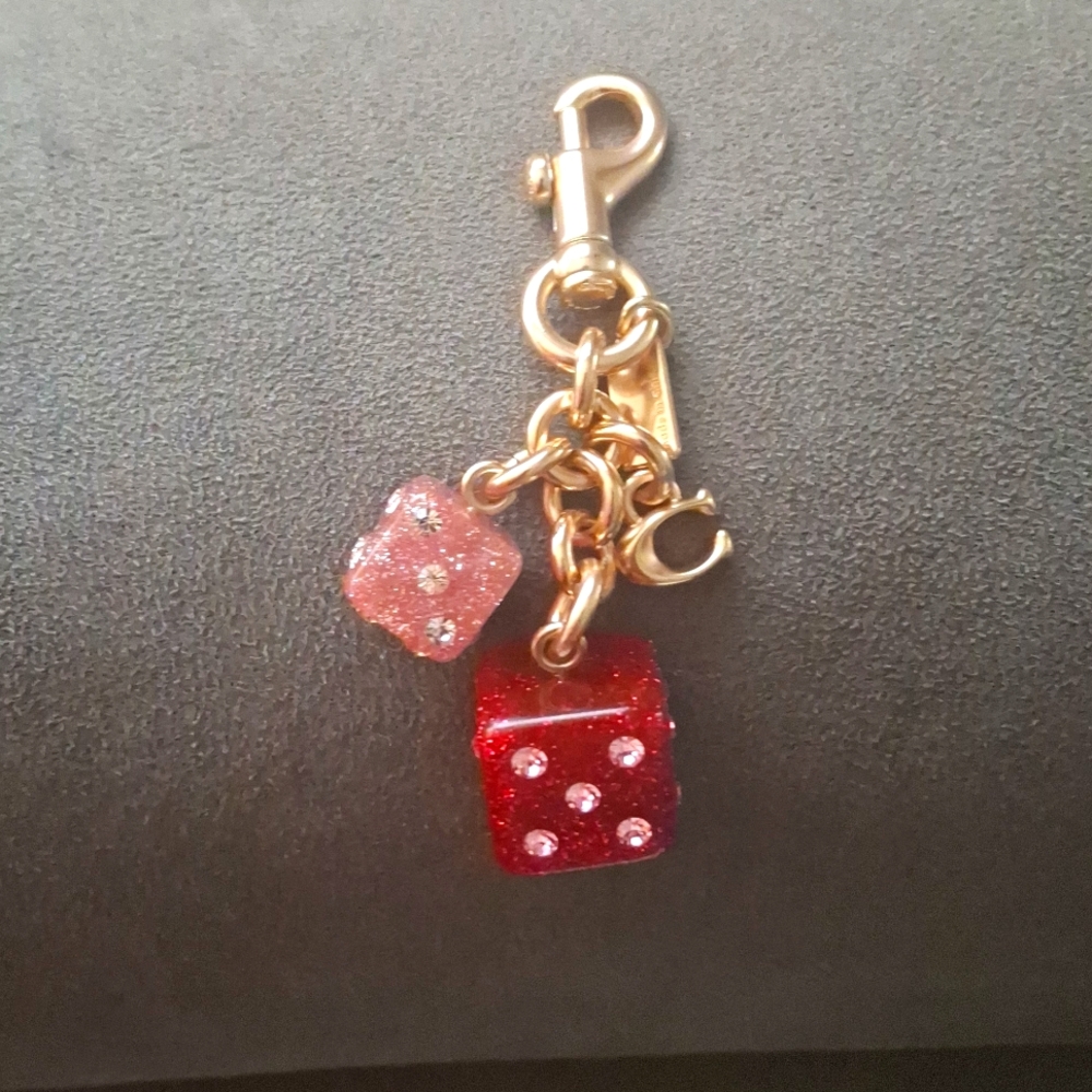 Coach Dice Charm